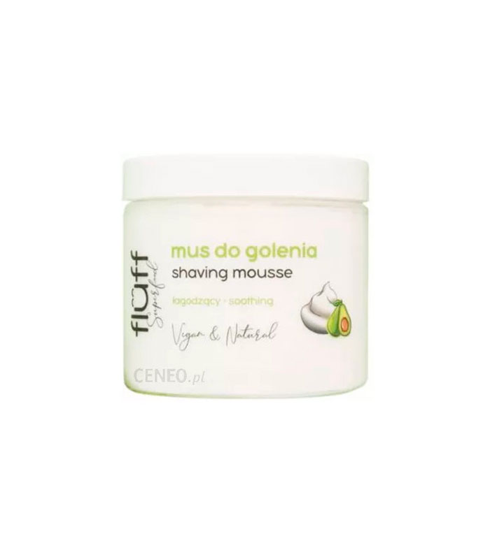 Fluff - *Superfood* - Mousse de Barbear - Abacate e Niacinamida