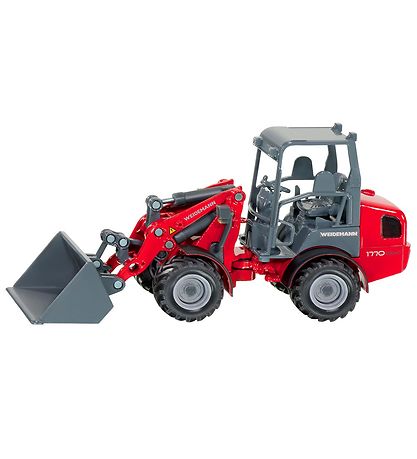 Siku Minil?sser - Weidemann Hoftrac - 1:32 - R?d