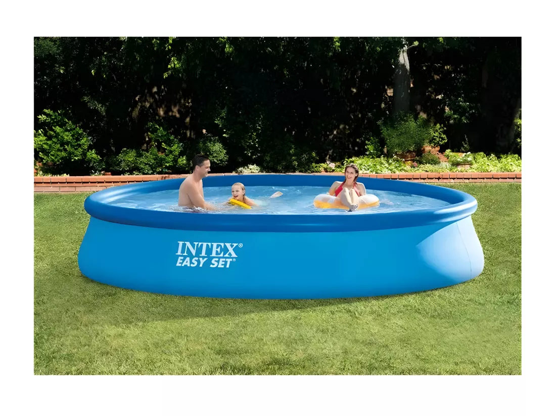 Kit piscine autoportante Easy set - 4,57 m x 0,84 m - Intex