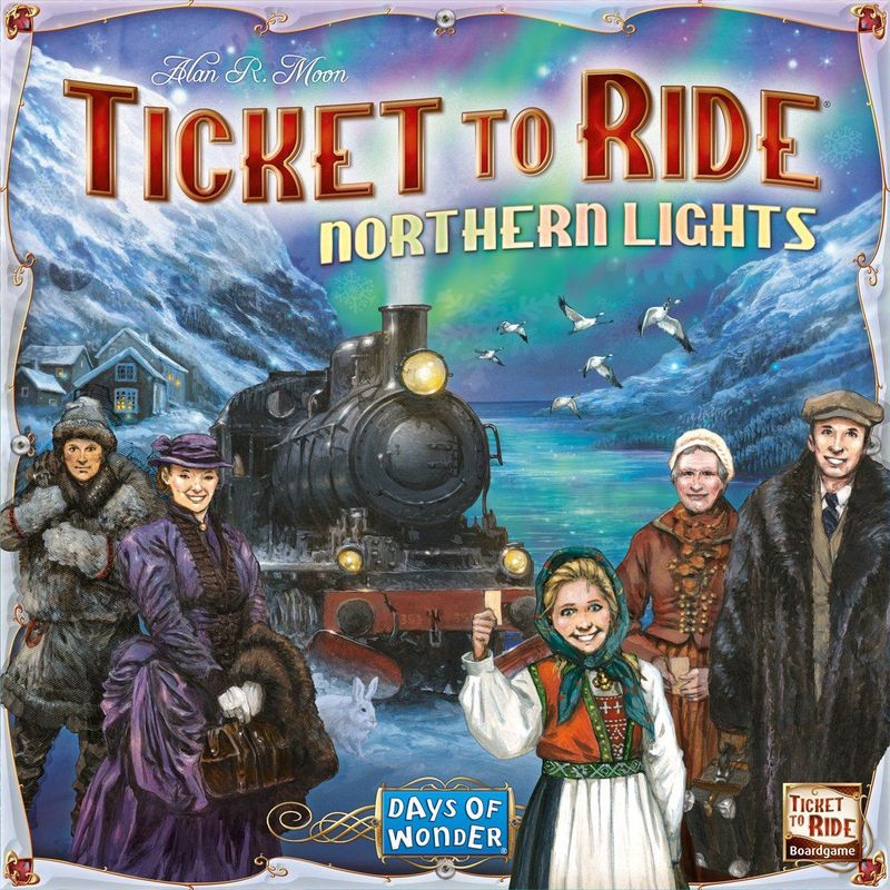 Ticket to Ride - Northern Lights - Bordspel