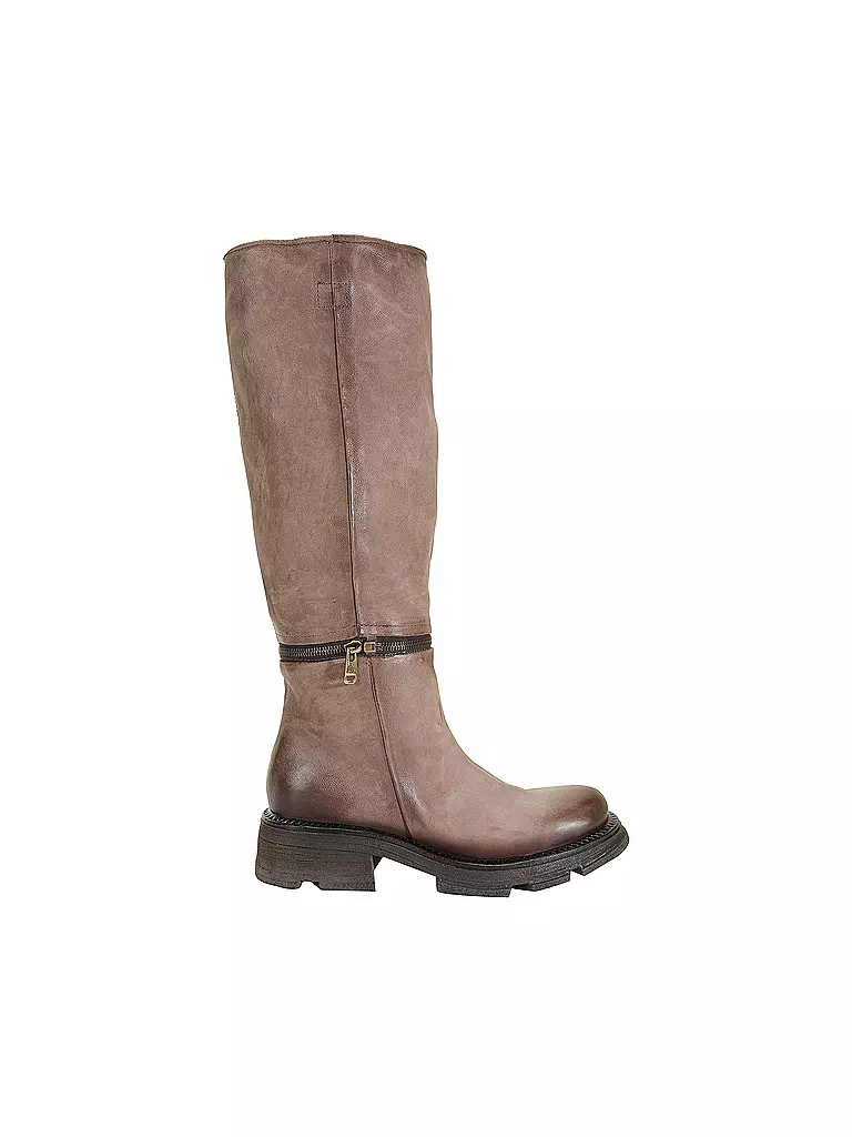 A.S.98 Lederstiefel grau