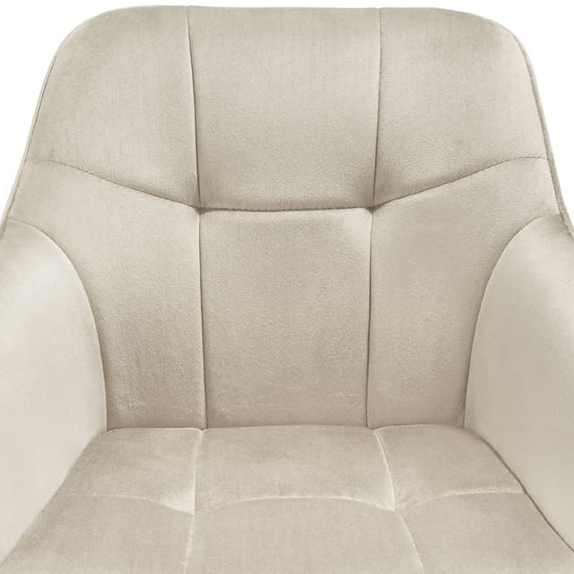 Stol Marilyn, velour, quiltet