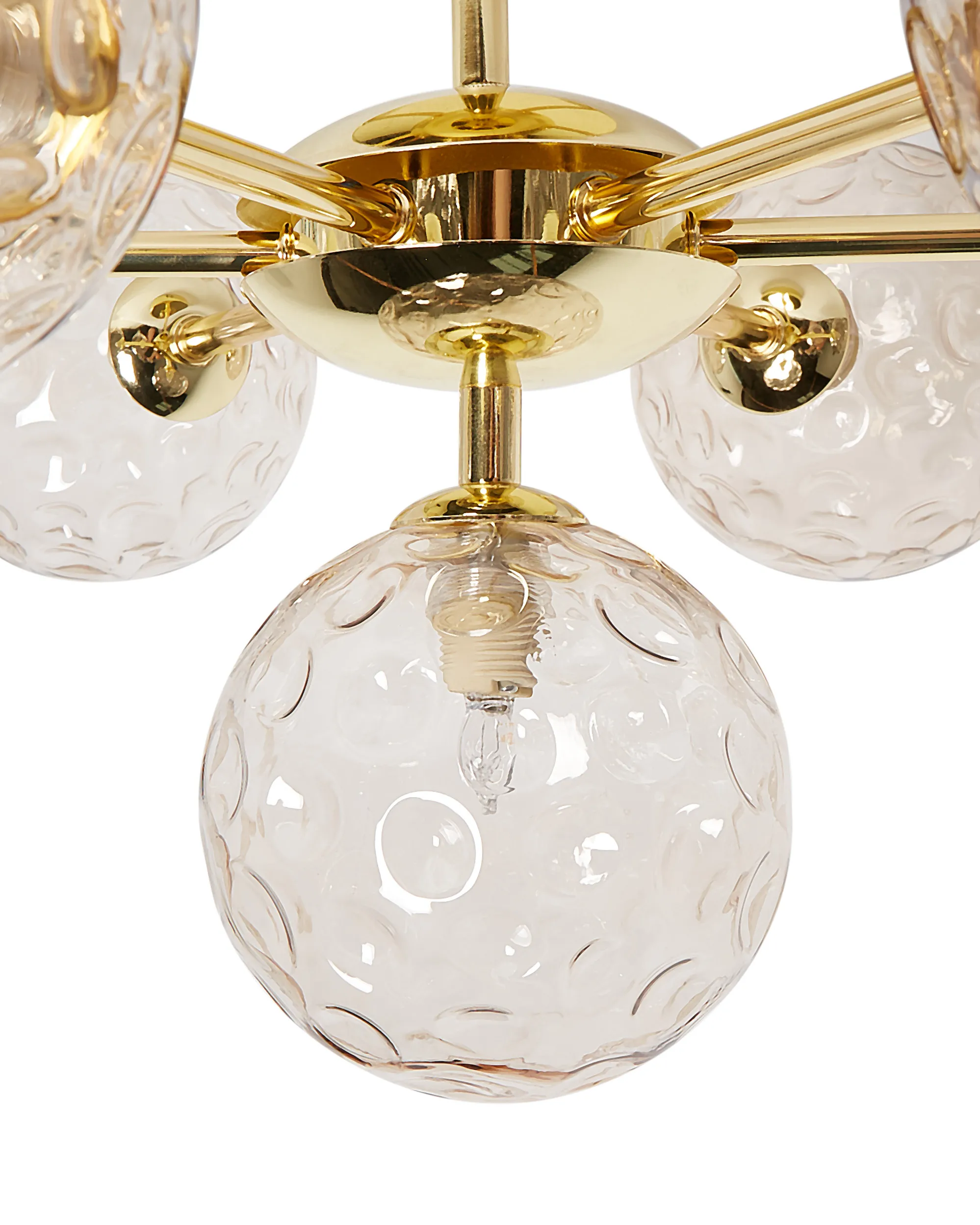 Plafondlamp ANADYR Glas Beige