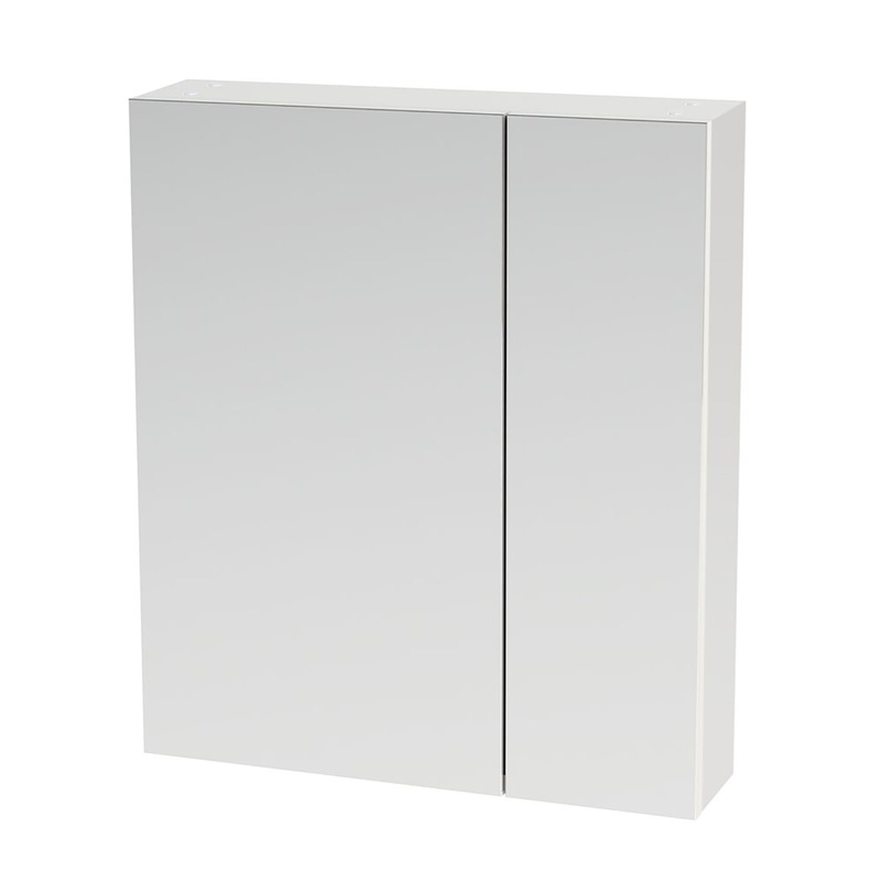 Tiger S-line Spiegelkast 60 cm met 2 enkelzijdige spiegeldeuren Mat wit