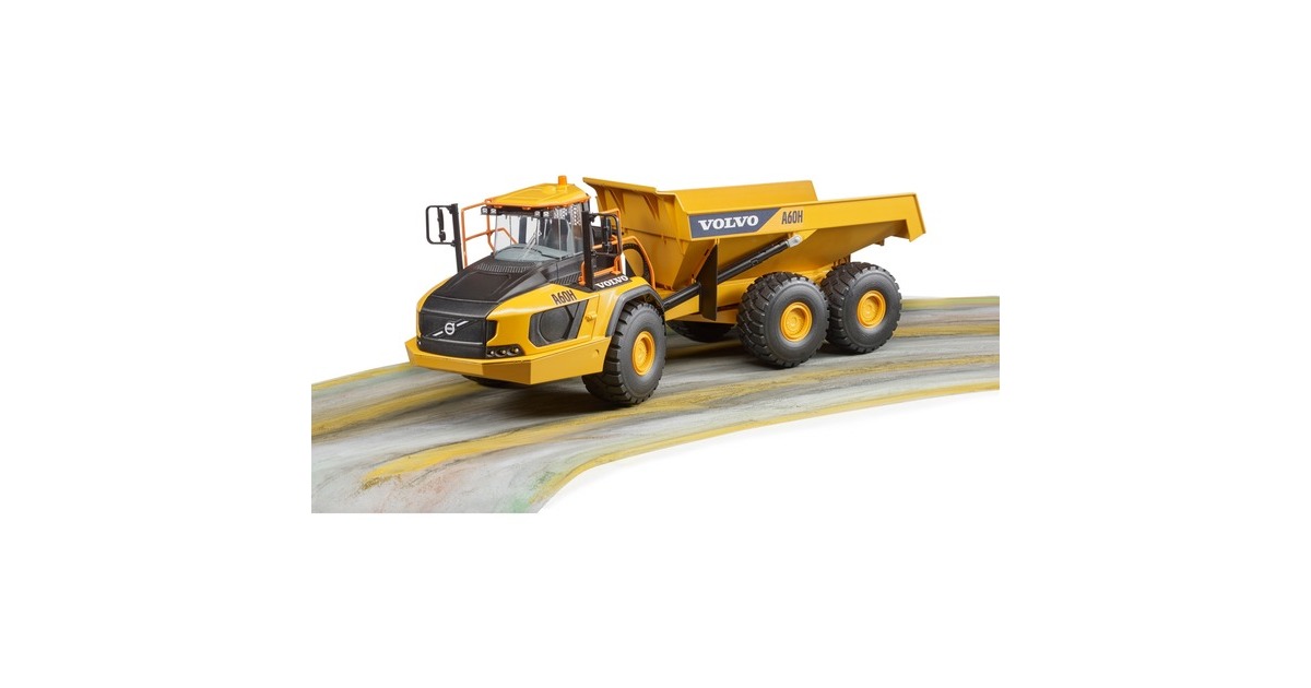 bruderVolvo A60H Dumper Modelvoertuig  (02455)
