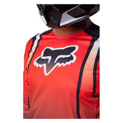 Maillot cross Fox 360 VIZEN 2024 - Rouge / Noir