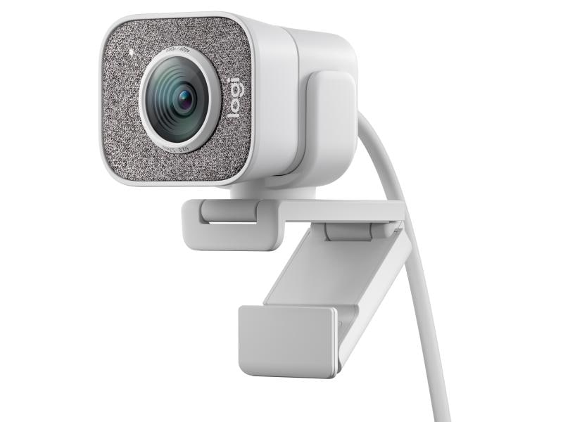 Logitech Webcam StreamCam Weiss Full-HD Streaming Webcam mit USB-C Anbindung
