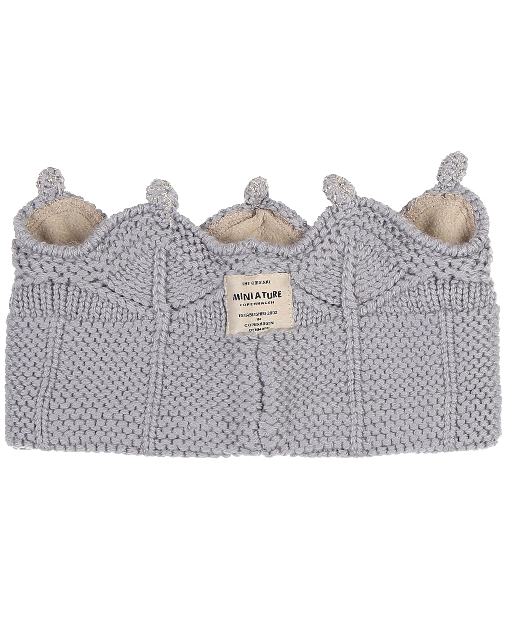 Strick-Stirnband MATCINNI in zinc purple