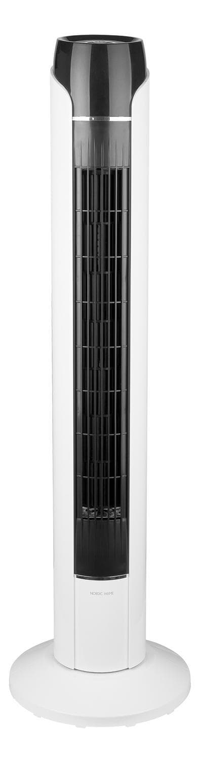 NORDIC HOME 2-i-1 tårnventilator og luftcirkulator, 3 hastigheder