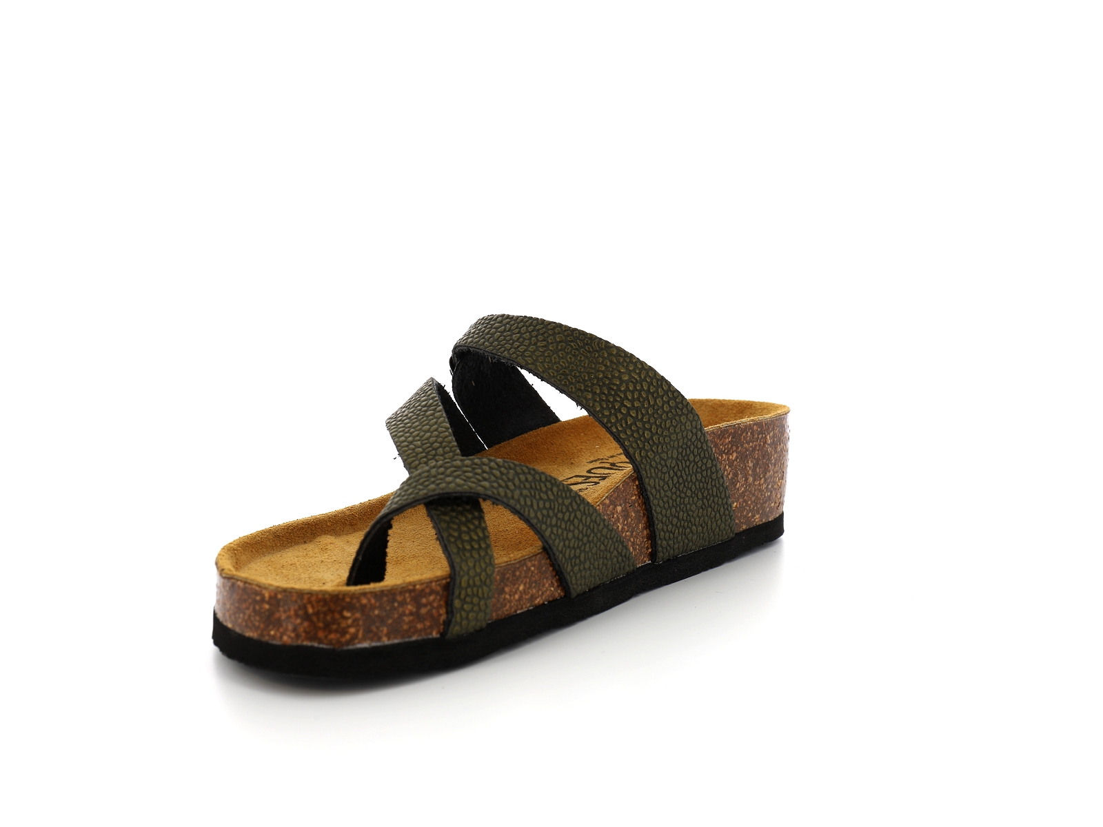 K. daques-GABARIT Matières combinées Kaki
