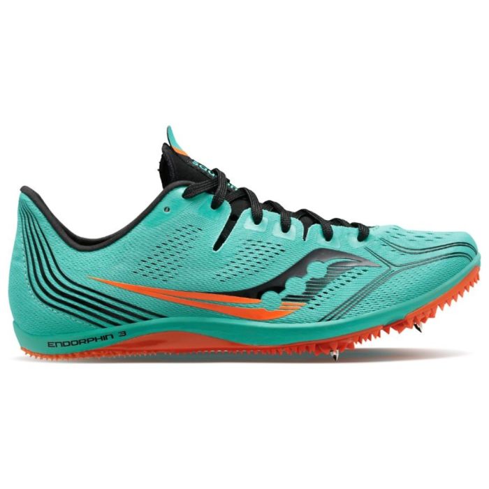 Saucony Dame Pigsko Endorphin 3 Spike Grøn