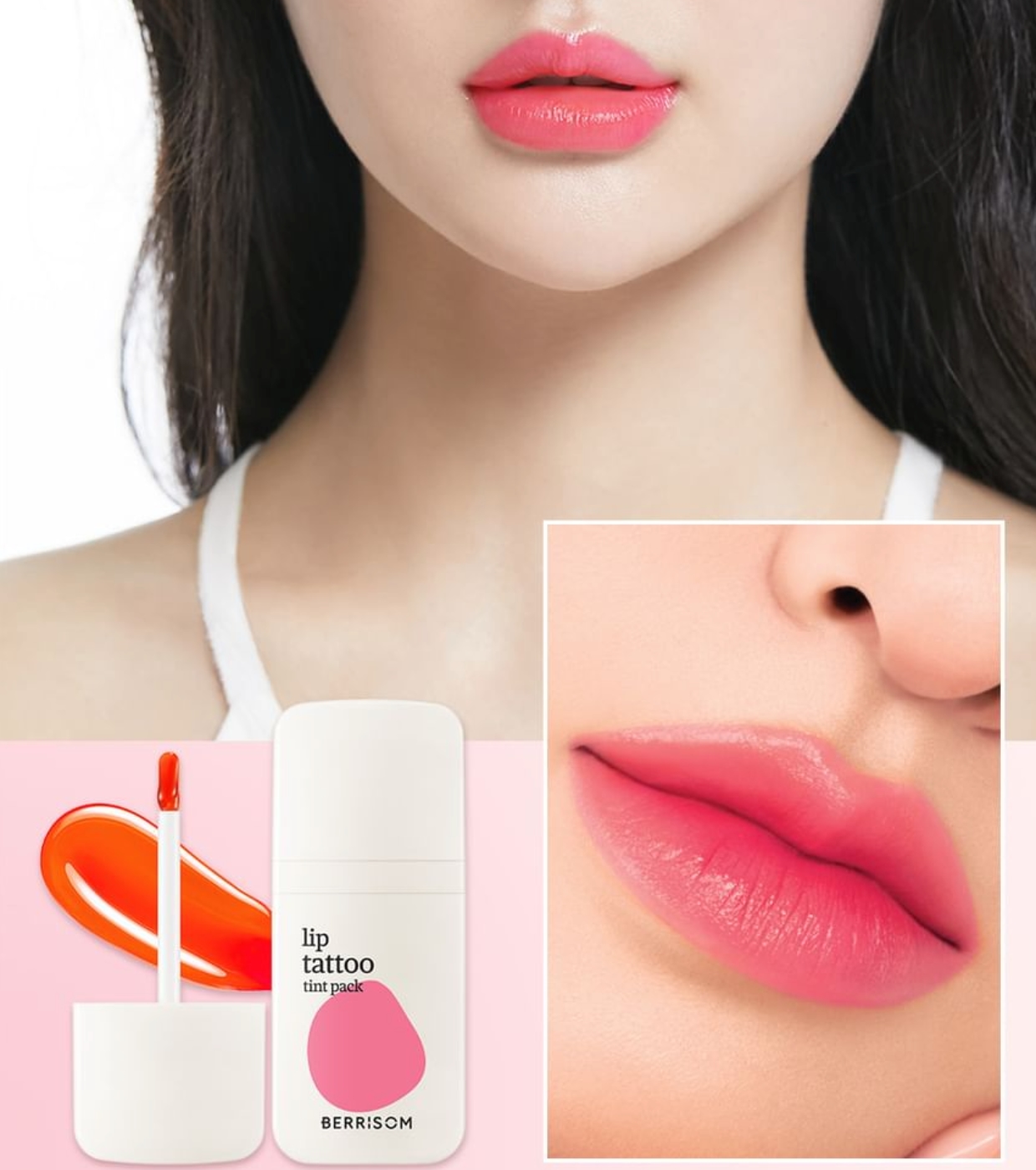 berrisom - Tinta Labial Lip Tattoo - 04: Berry Pink
