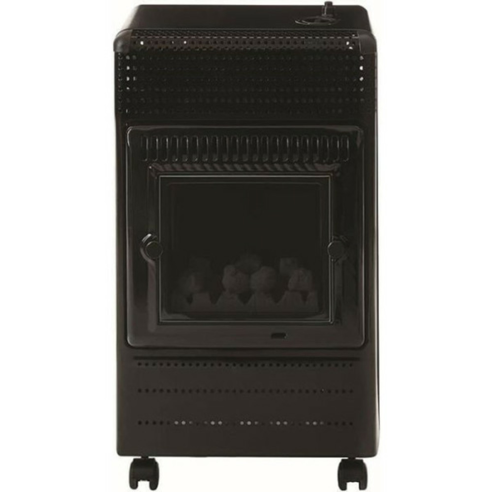 Favex recommandé par butagaz -ektor fire -3400 watts -chauffage d'appoint gaz butane -infrableu - flammes apparentes - 3 puissa