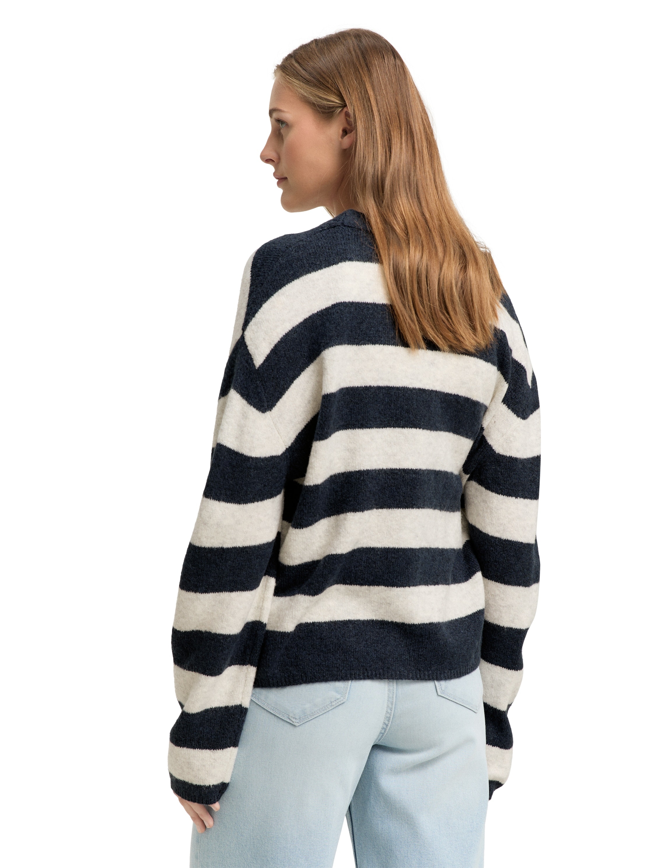 TOM TAILOR Denim Cardigan , mit V-Ausschnitt