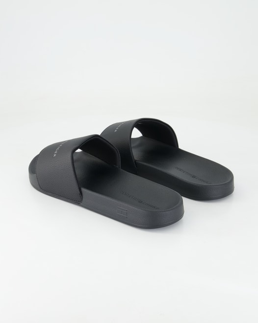 Tommy Hilfiger HILIFGER NYC POOL SLIDE Pantoletten in Schwarz