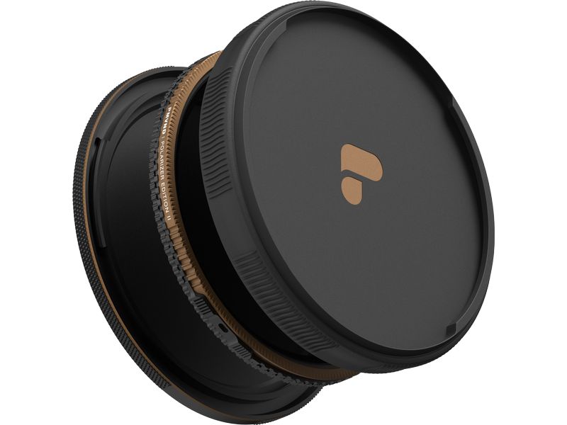 PolarPro Objektivfilter PMVND 6-9 Stop – Edition II – 49 mm VND Filter mit variabler Polarisation