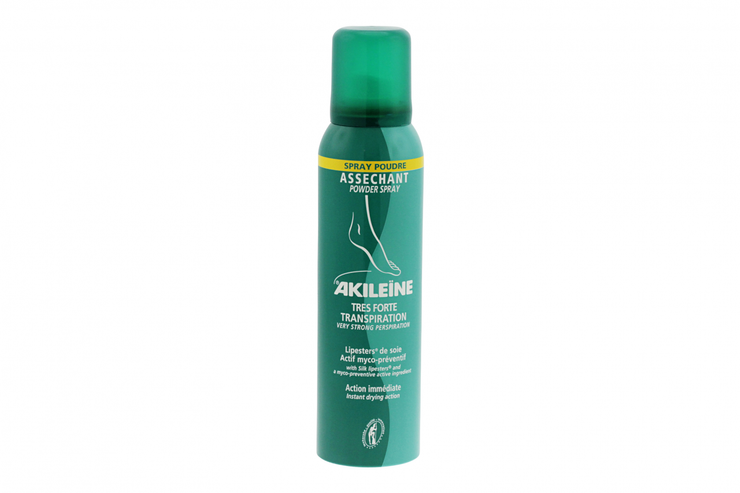 Spray poudre pour pieds à forte transpiration 150ml