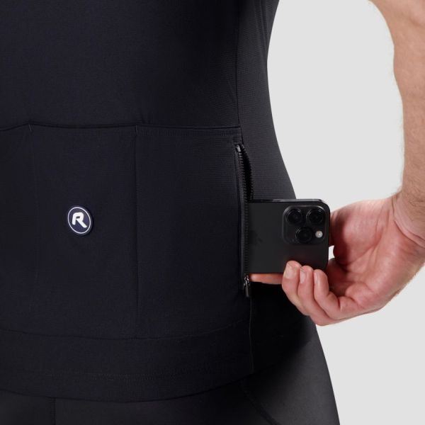 Rogelli Core Block Cykeltrøje, Black/Blue