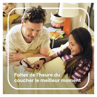 FITBIT Ace 3 - Bracelet connecté enfant - Noir et rouge