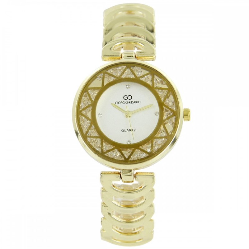 Montre Femme GIORGIO bracelet Acier Doré
