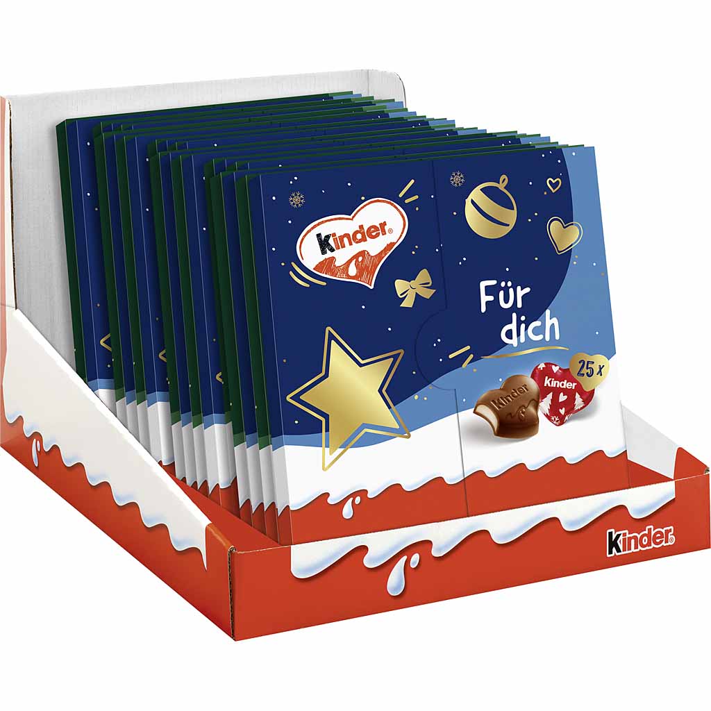 Kinder Love Minischokoladenherzen 107g MHD:20.4.25