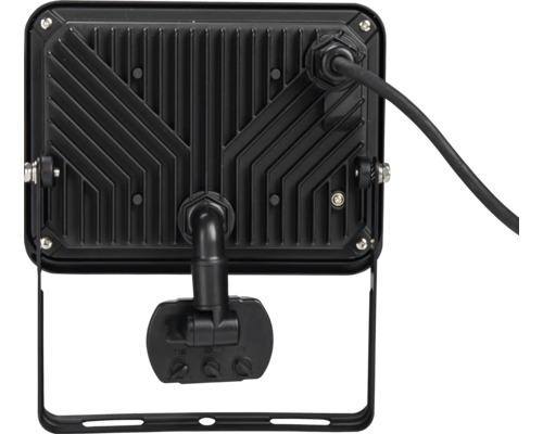 LUMAK PRO Sensor Wandspot IP44 50W 8250 lm 4000K Kabel H05RN-F 0,5 m + Snelkoppeling