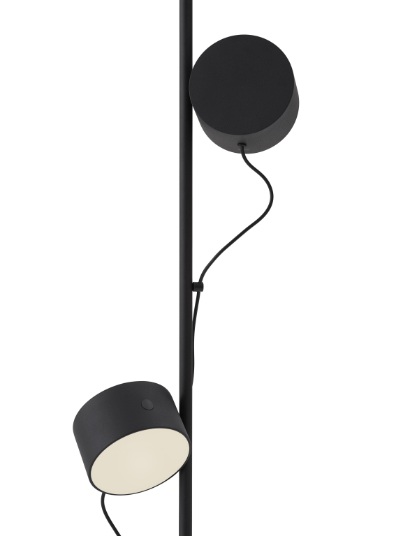 Muuto Post vloerlamp zwart