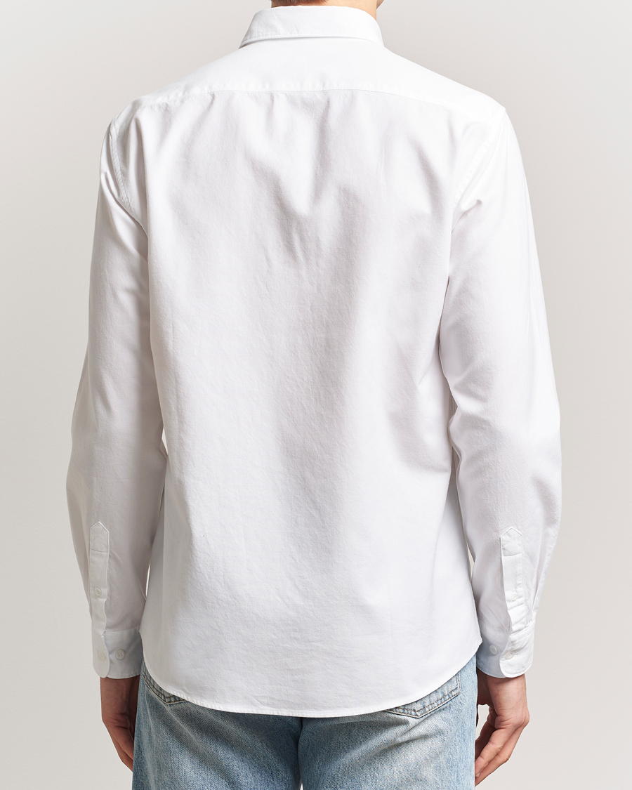 Sunspel Oxford Button Down Shirt White