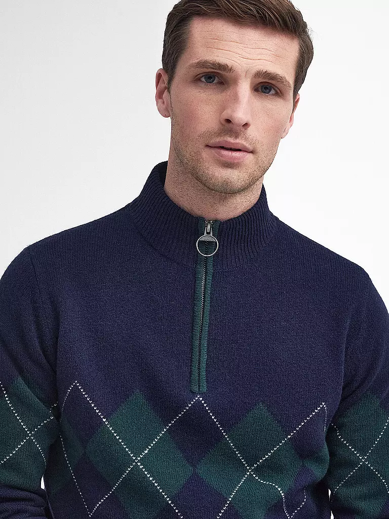 BARBOUR Troyer Pullover HARTFIELD dunkelblau