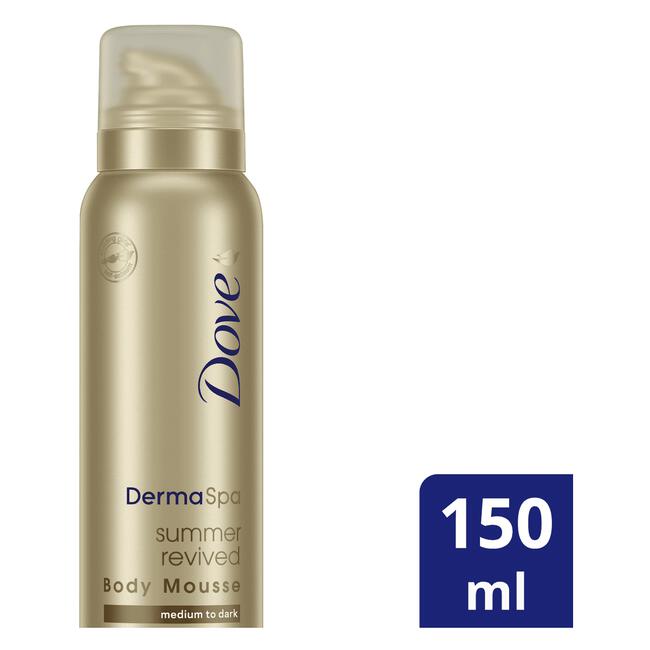 Dove DermaSpa Summer Revived Fair-Medium To Dark Tanning Mousse