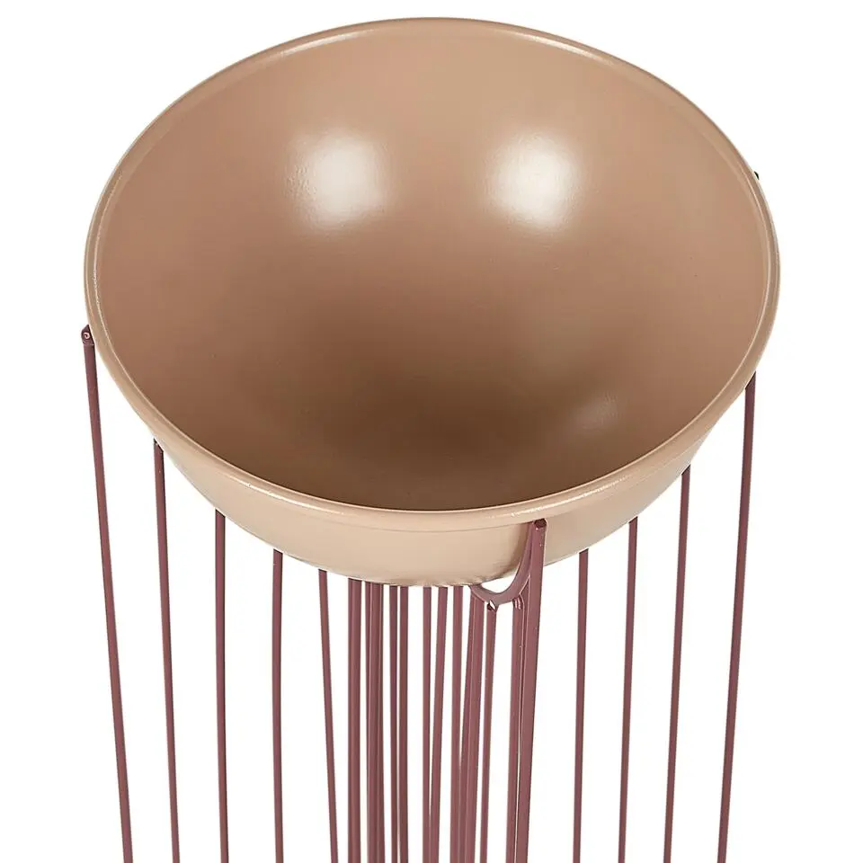 FICARIA - Bloempot set van 2 - Roze - Metaal
