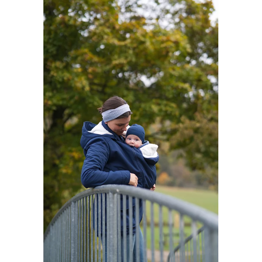 mamalila Allwetter-Tragejacke Cosy Allrounder navy