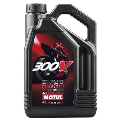 Huile moteur Motul 300V Road 5W30 4L Universel