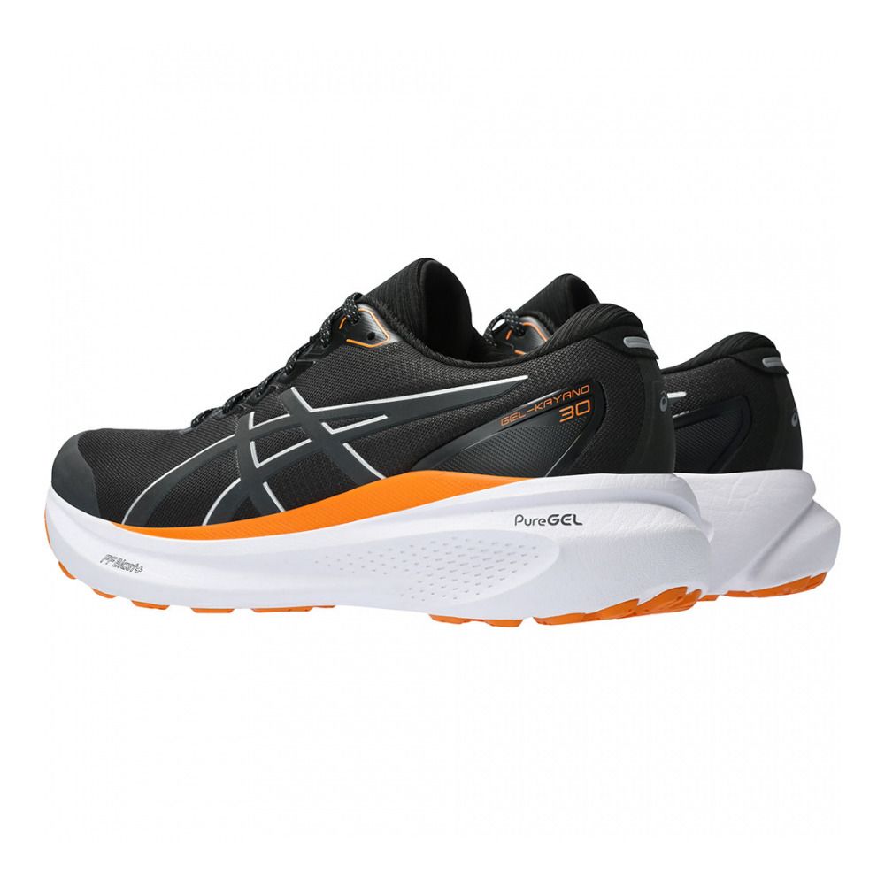 Asics GEL-KAYANO 30 LITE-SHOW - Chaussures running Homme black/pure silver