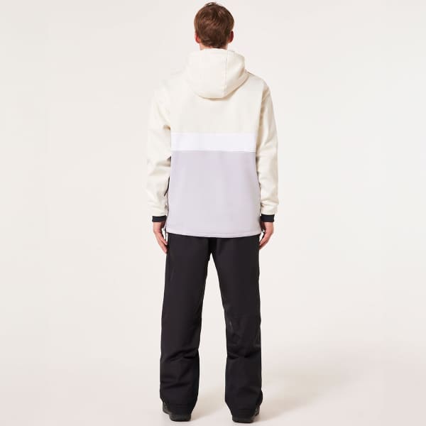 Sweatshirt OAKLEY TNP NOSE GRAB SOFTSHELL HOODIE LUNAR ROCK/ARCTIC WHITE