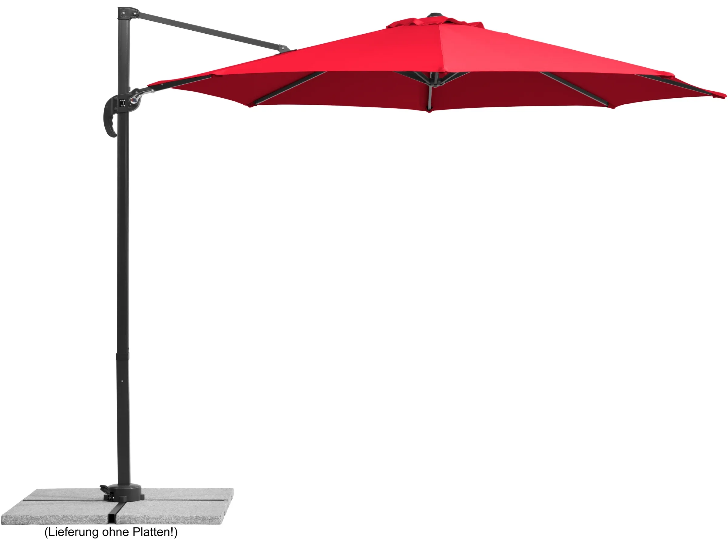 Schirm RHODOS JUNIOR 300 rot
