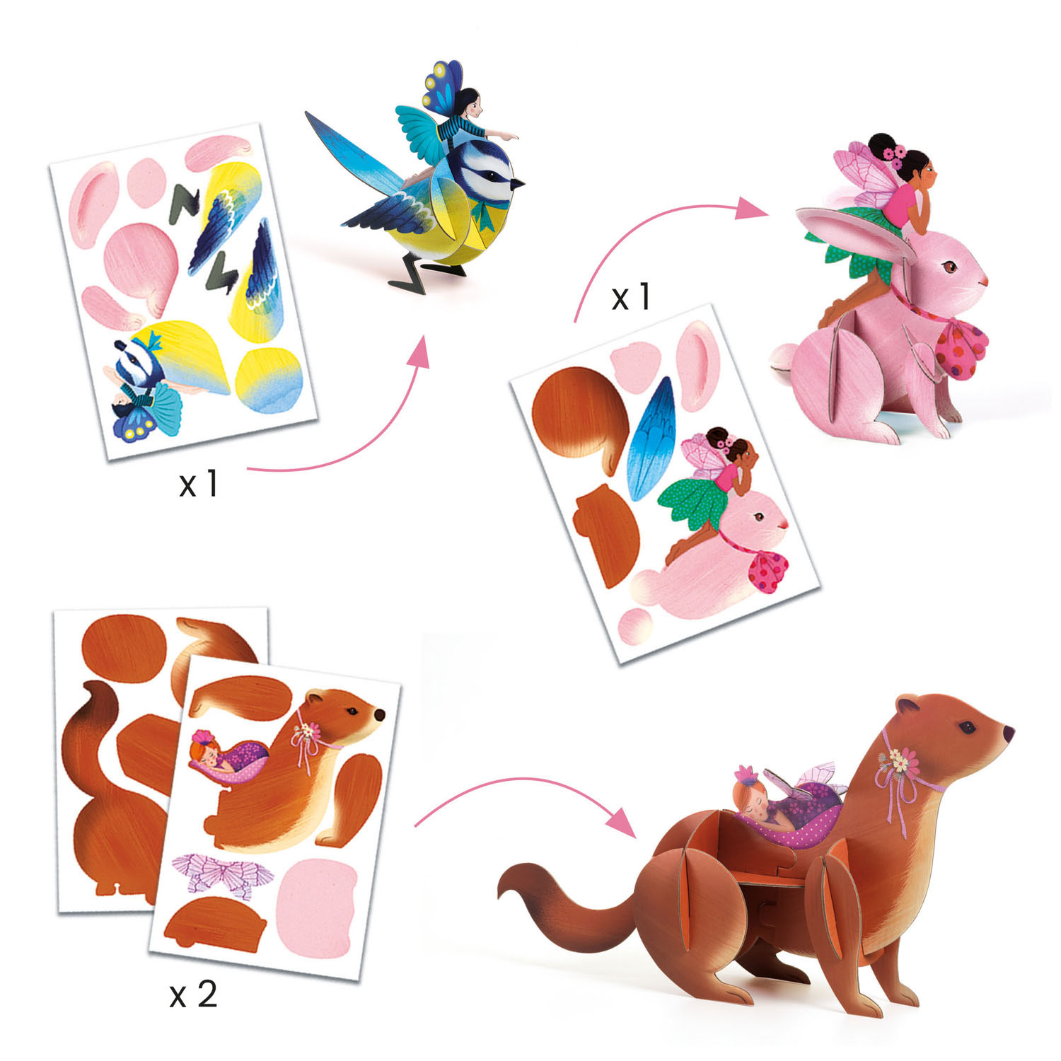 Djeco Fairxy Box Knutselset