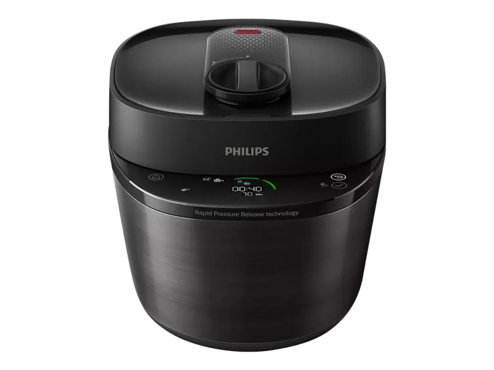 Philips HD2151 All-in-One - Multifunktionelt kogeapparat - 5 liter - 1 kW - sort