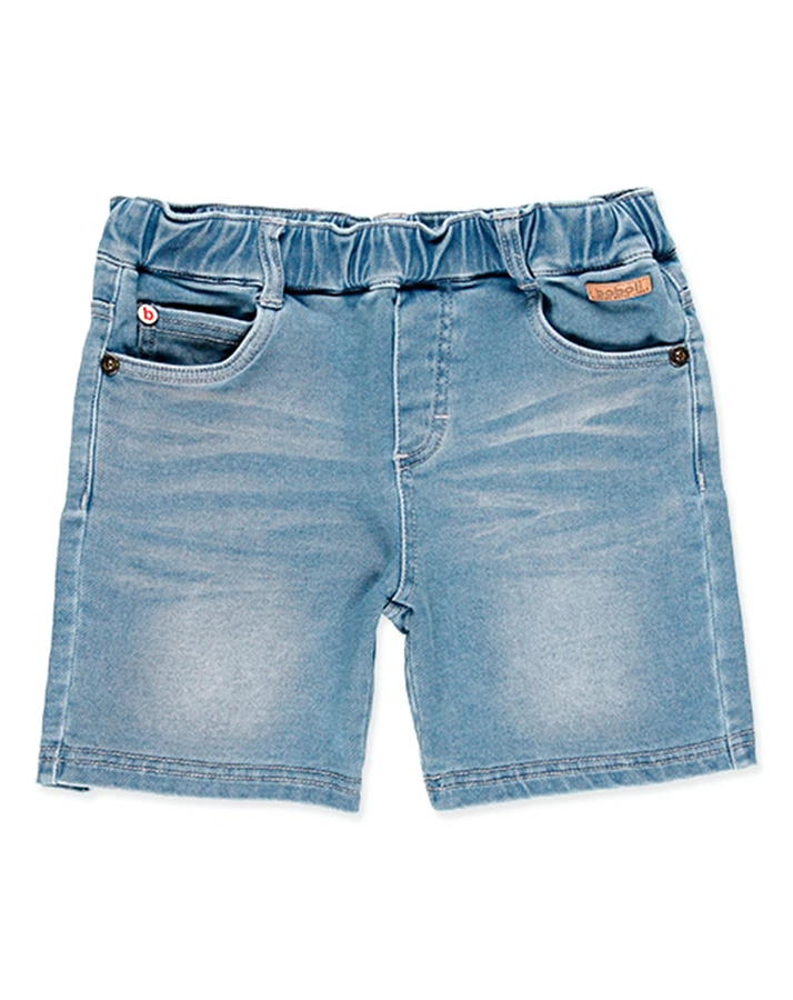 Jeans-Shorts STRETCH in light blue denim