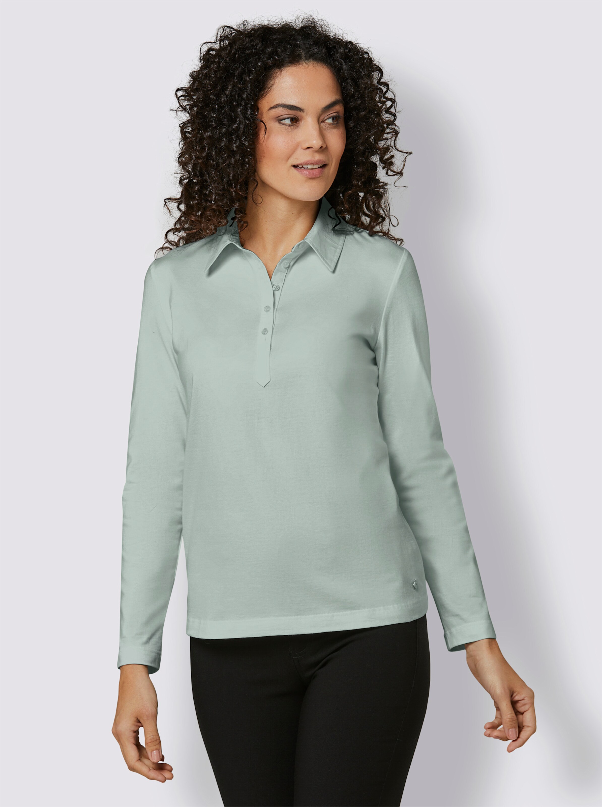 Pima-Baumwoll-Poloshirt