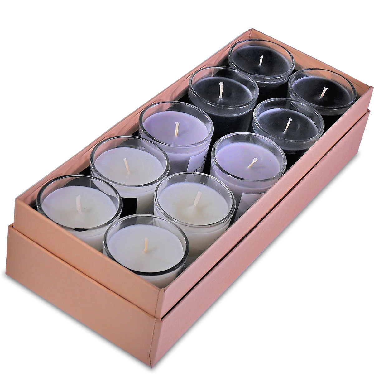 Coffret bougies - Découverte mini bougies aventure sensorielle - 10 unités