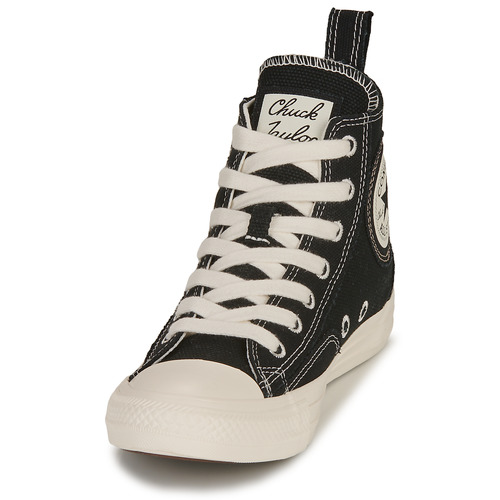 Converse - CHUCK TAYLOR ALL STAR-BLACK/BLACK/EGRET - Noir