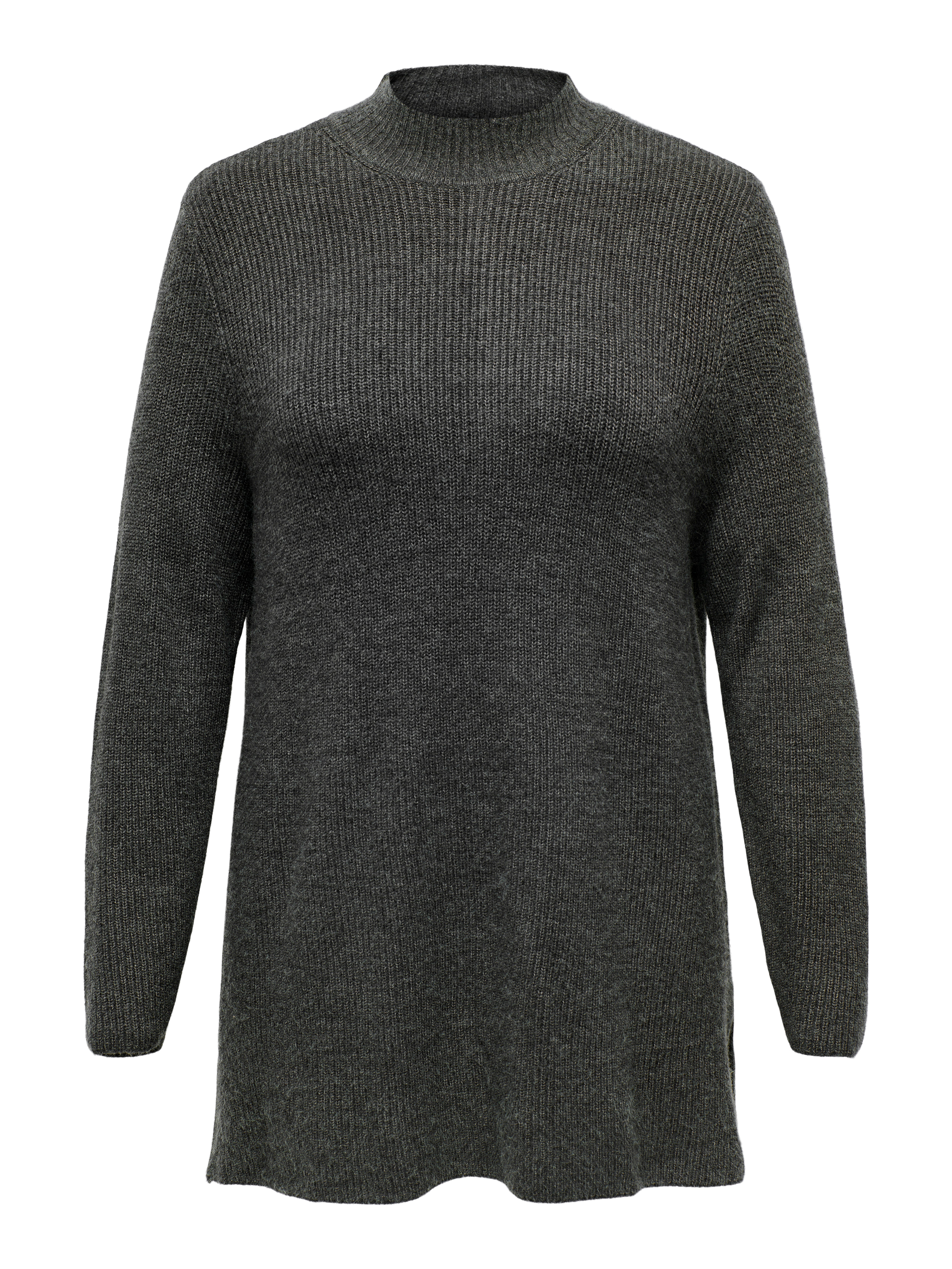 CARKATIA Strickpullover Dark Grey Melange