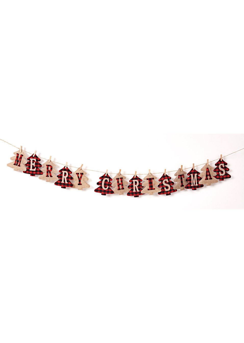 Guirlande de Noël avec inscription