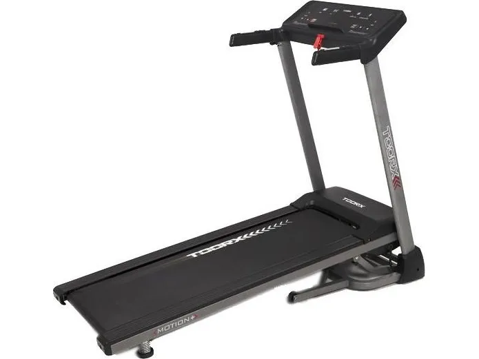 Toorx Motion Plus, 100 kg, 0,8 km/t, 14 km/t, 1 bruger(e), Sort, Grå, 0 - 12%