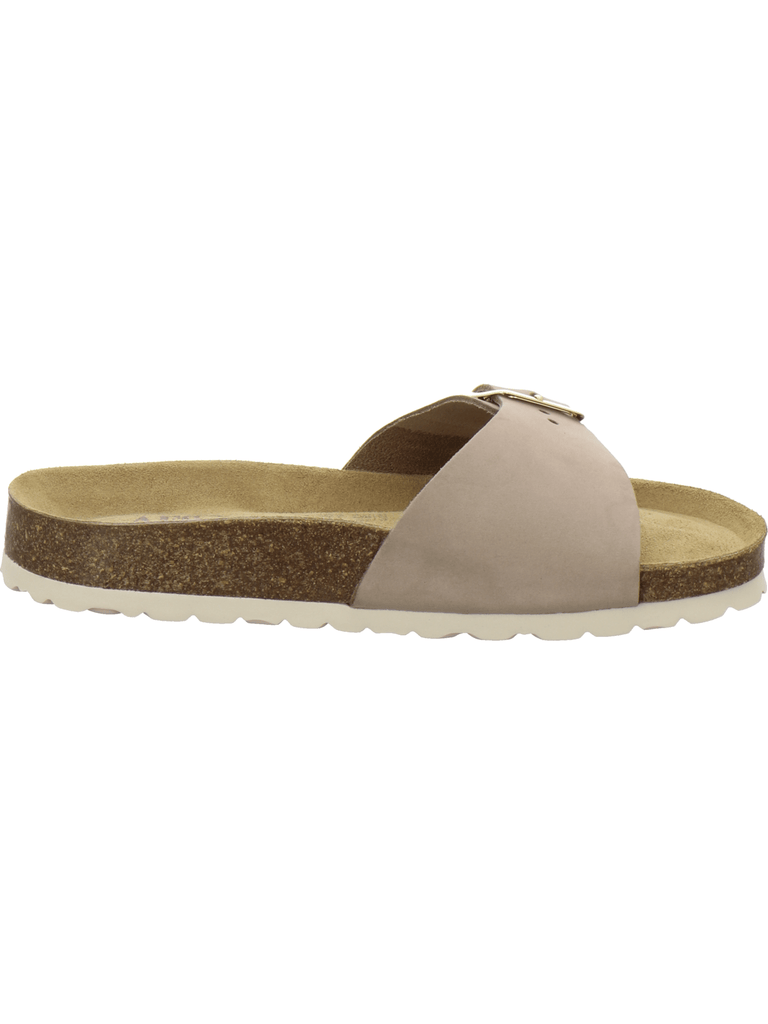 modische Pantoletten Damen sand