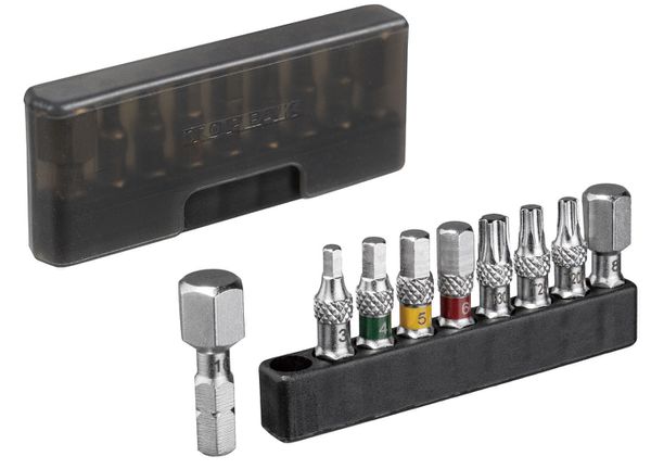 TORQ STICK 4-20Nm Drehmomentschlüssel inkl. Bit-Set 9tlg.  schwarz  4-20NM