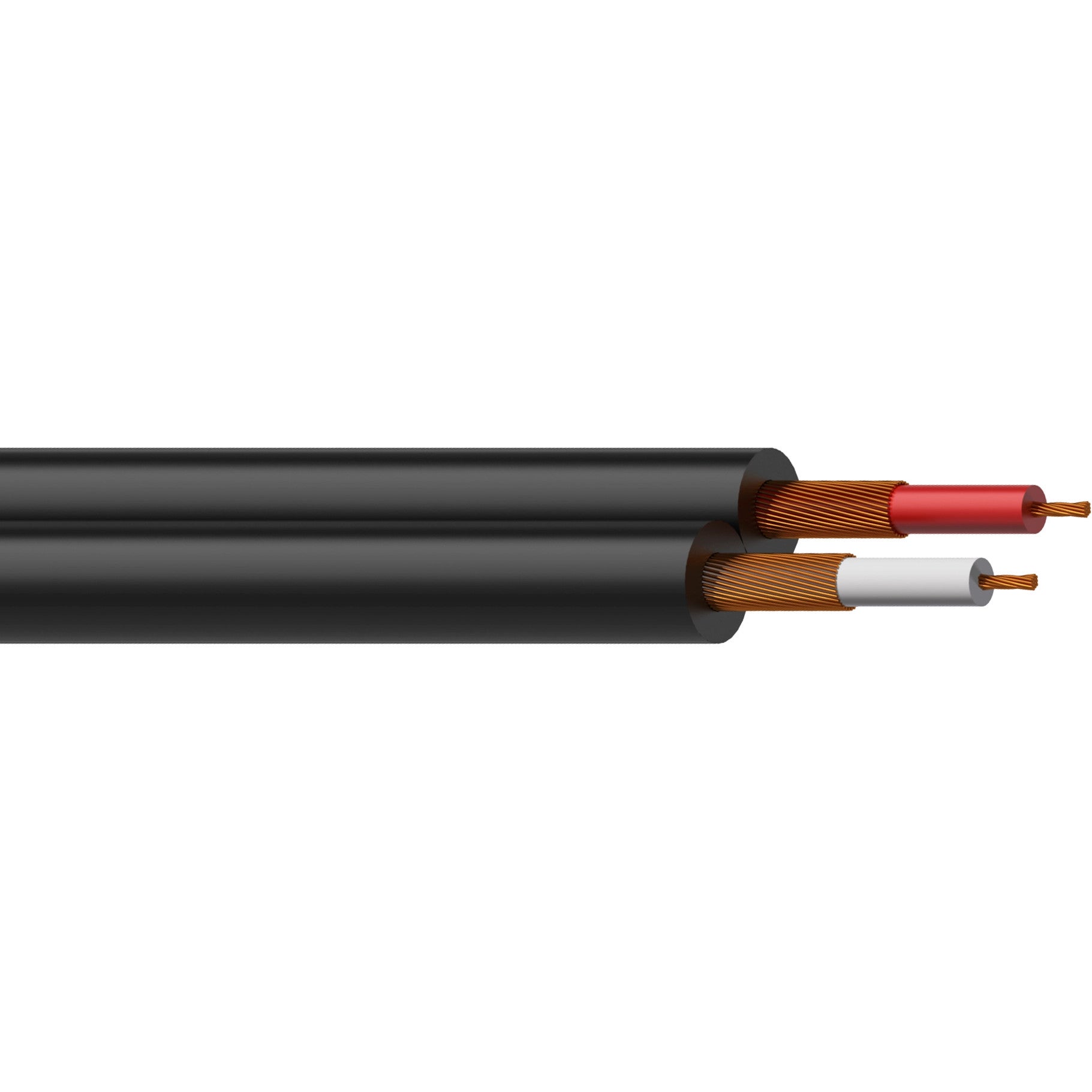 Procab SIG48/1 audiokabel, 2x 0.16 mm², ø 8 mm, per meter