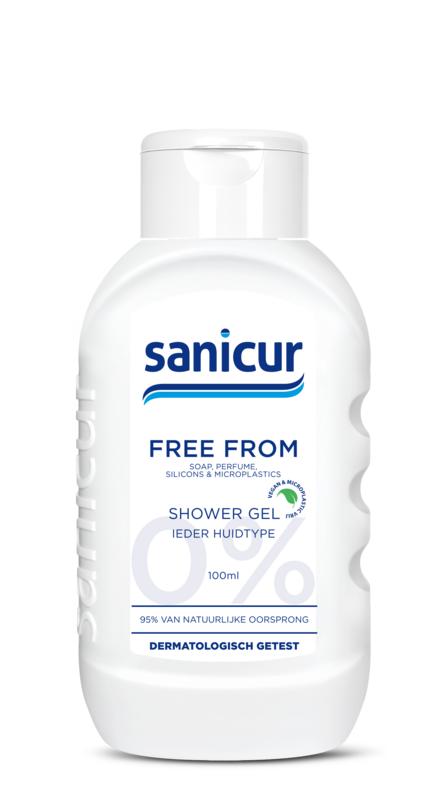Sanicur Free From Shower gel mini (100 ml)
