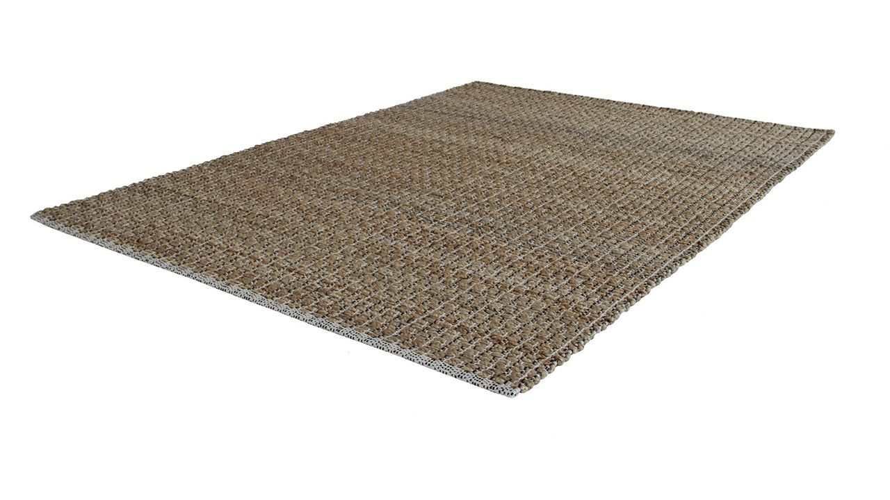 Vloerkleed 310 Natuur Zwart Chess